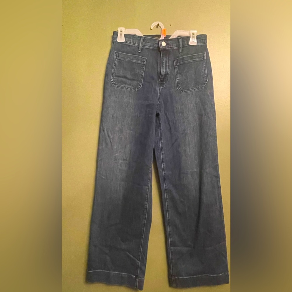 Banana Republic High Rise Wide Leg
